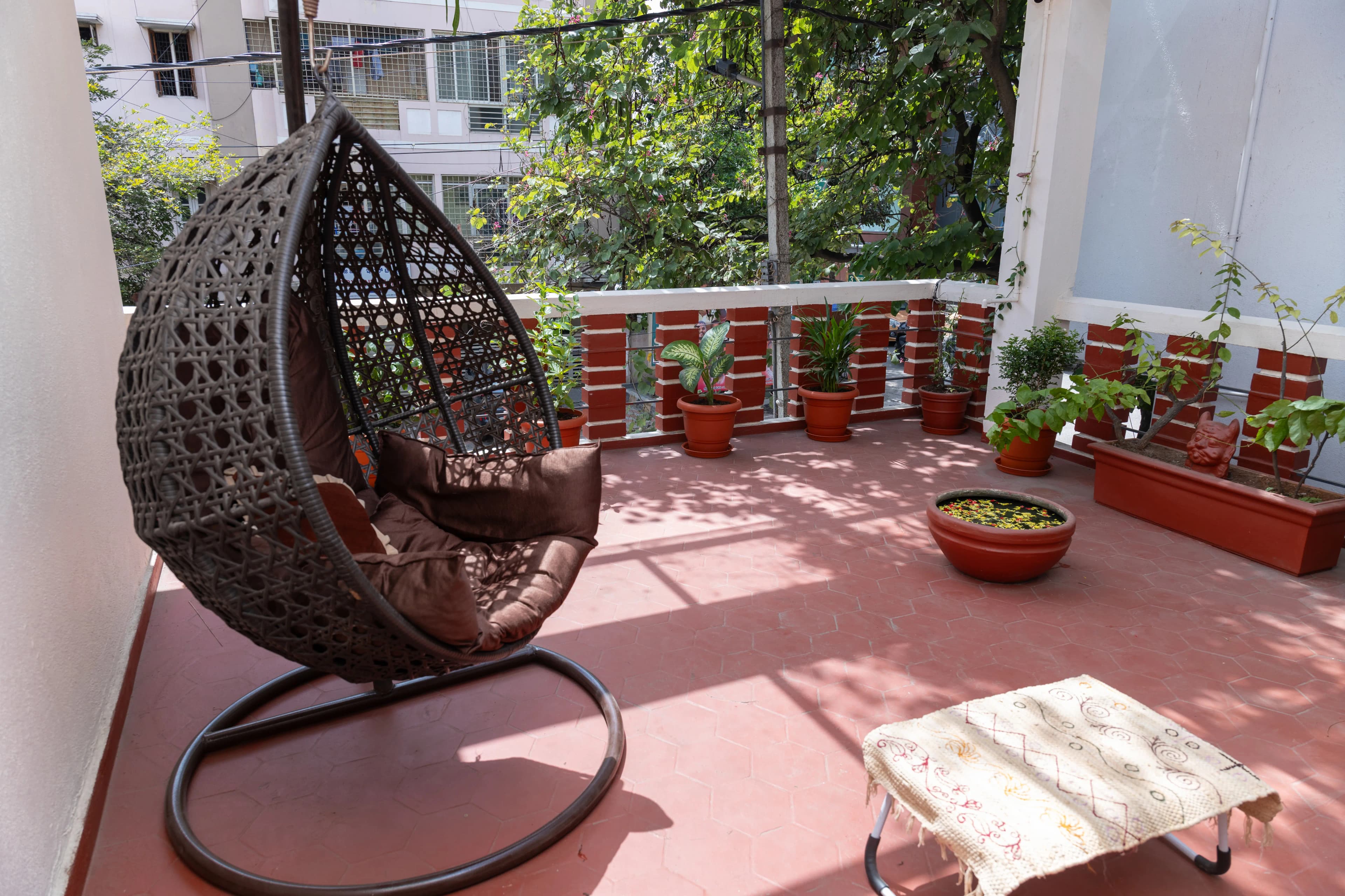 Balcony Garden & Relaxing Spaces